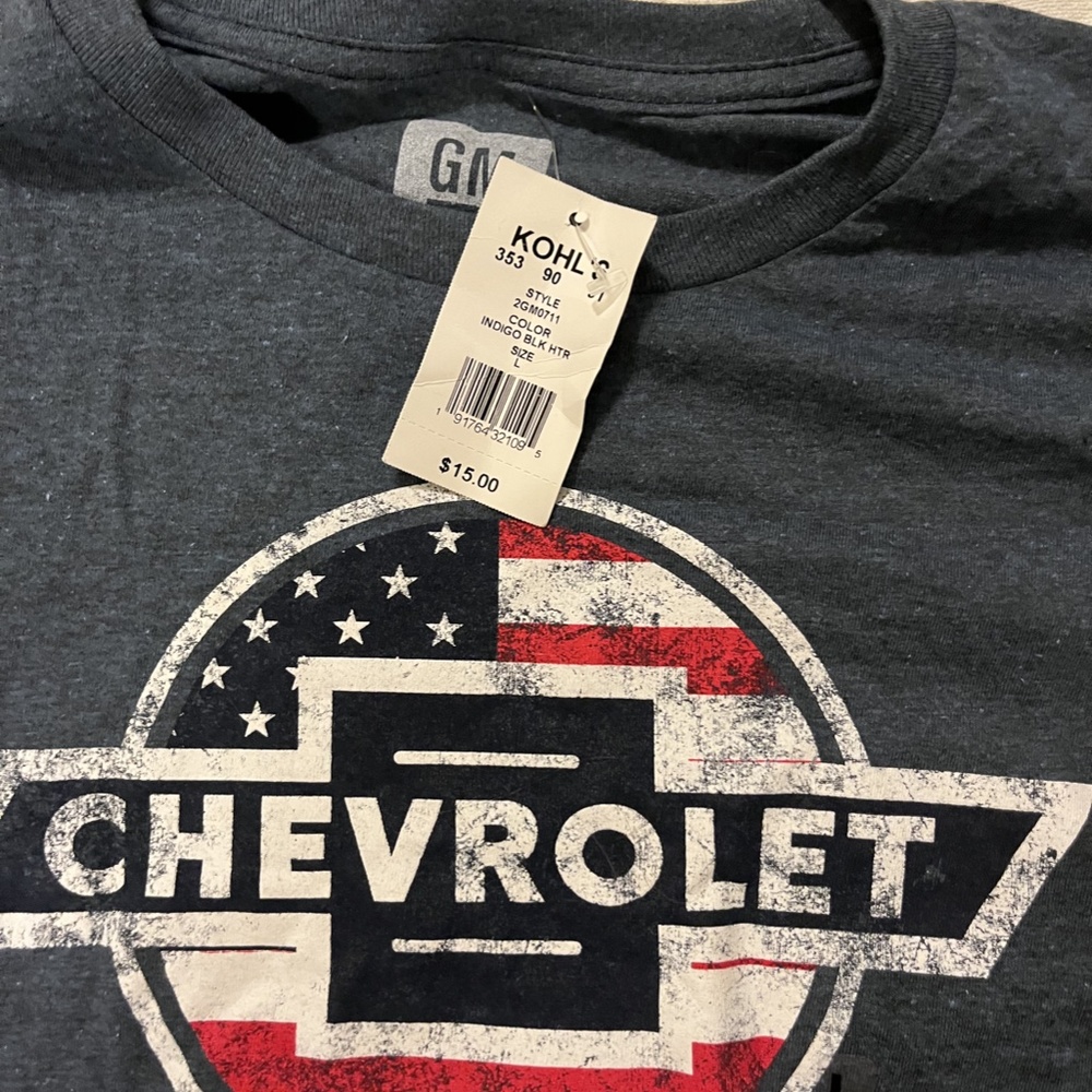 new with tags! Americana Chevrolet men's t shirt - Picture 3 of 5